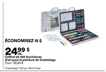 Michaels Coffret de 100 fournitures d'art pour la peinture de Creatology offer