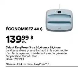 Michaels Cricut EasyPress 3 de 30,4 cm x 25,4 cm offer
