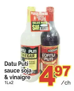 T&T Supermarket DATU PUTI SAUCE SOJA & VINAIGRE, 1LX2 offer