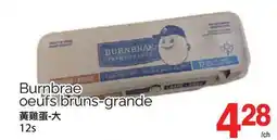 T&T Supermarket BURNBRAE OEUFS BRUNS-GRANDE. 12s offer