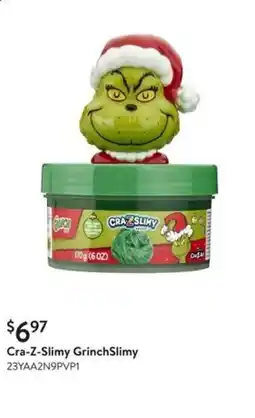 Walmart Cra-Z-Slimy GrinchSlimy offer