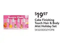 Walmart Cake Finishing Touch Hair & Body Mist Holiday Set offer