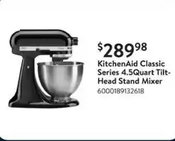 Walmart KitchenAid Classic Series 4.5Quart Tilt- Head Stand Mixer offer