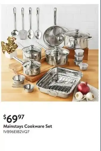 Mainstays Cookware Set