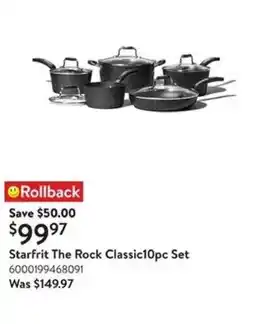 Walmart Starfrit The Rock Classic offer