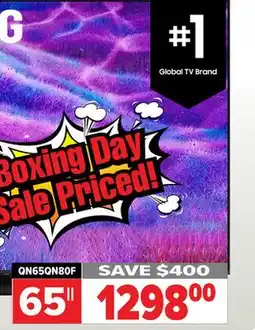 2001 Audio Video QN65QN80F - 55 NEO QLED 4K TIZEN OS SMART offer
