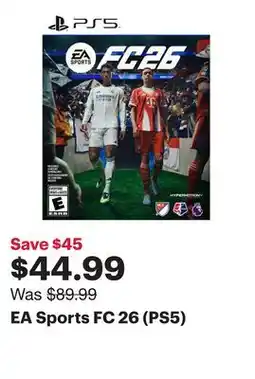 Best Buy EA Sports FC 26 (PS5) offer