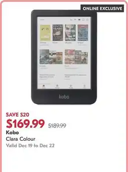 Shoppers Drug Mart Clara Colour offer