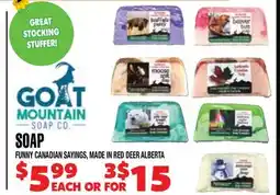 Len's Mill Stores Goat Mountain Soap offer