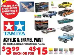 Len's Mill Stores Tamiya Acrylic & Enamel Paint offer