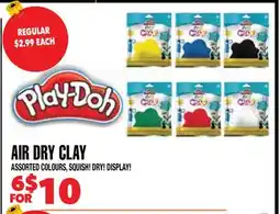 Len's Mill Stores Play-Doh Air Dry Clay offer