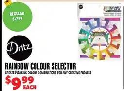 Len's Mill Stores Dritz Rainbow Colour Selector offer