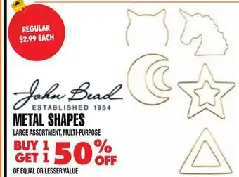 Len's Mill Stores Metal Shapes offer