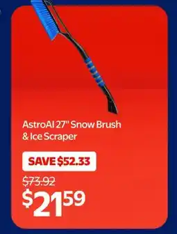 Walmart AstroAI 27 Snow Brush & Ice Scraper offer