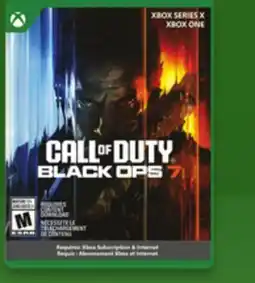Walmart Call of Duty: Black Ops 7 for Xbox Series X offer