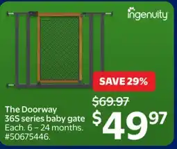 Walmart The Doorway 365 series baby gate offer