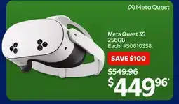 Walmart Meta Quest 35 256GB offer