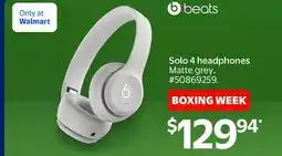 Walmart Solo 4 headphones offer