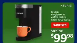 Walmart Keurig K—Slim single-serve coffee maker offer