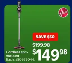Walmart Cordless stick vacuum offer