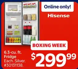 Walmart 6.3-cu. ft. Fridge offer