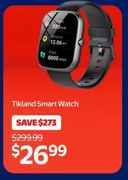 Walmart Tikland Smart Watch offer