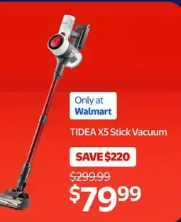Walmart TIDEA X5 Stick Vacuum offer