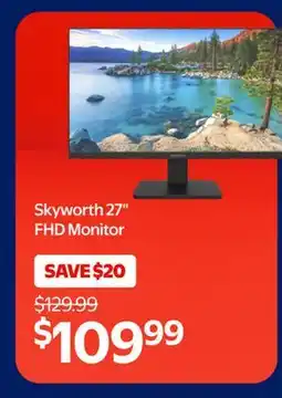 Walmart Skyworth 27 FHD Monitor offer