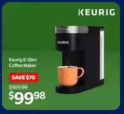 Walmart Keurig K-Slim Coffee Maker offer