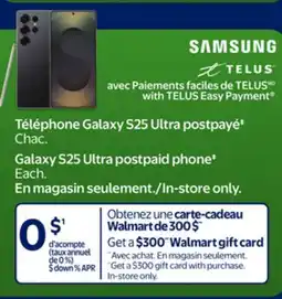 Walmart Galaxy 525 Ultra postpaid phone offer