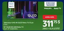 Walmart 55 QLED 4K UHD Roku TV offer