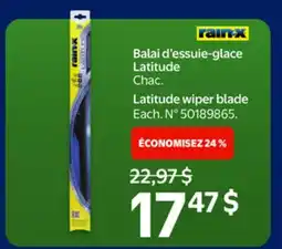 Walmart Latitude wiper blade offer