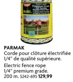 Home Hardware Electric Fence Rope 1/4 Premium Grade offer