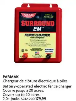 Home Hardware Battery-operated electric fence charge offer