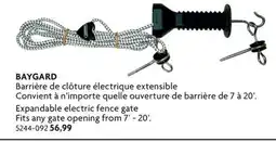 Home Hardware Expandable. electric fence gate offer