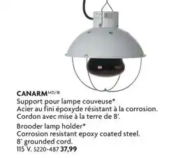 Home Hardware Brooder lamp holder offer