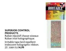 Home Hardware Irritable tape bird repellent iridescent holographic ribbon offer