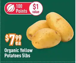 Healthy Planet Organic Yellow Potatoes offer