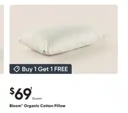 Sleep Country Bloom Organic Cotton Pillow offer