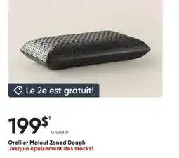 Dormez Vous Oreiller Malouf Zoned Dough offer