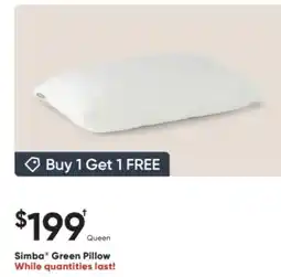 Dormez Vous Simba Green Pillow offer