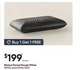 Dormez Vous Malouf Zoned Dough Pillow offer