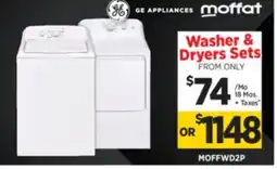 Surplus Furniture Washer & Dryer Sets offer