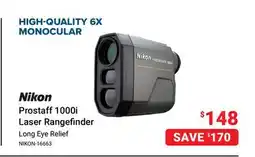 Visions Electronics Prostaff 1000i Laser Rangefinder offer