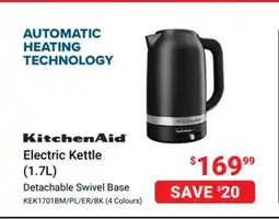 Visions Electronics KitchenAid Electric Kettle offer