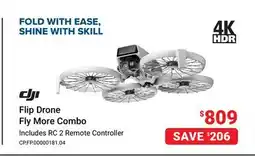 Visions Electronics Dji Flip Drone Fly More Combo offer