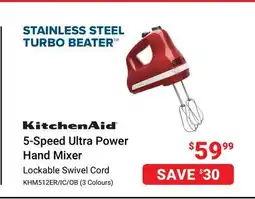 Visions Electronics 5-Speed Ultra Power Hand Mixer offer
