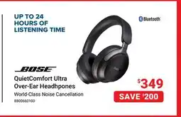 Visions Electronics Bose QuietComfort Ultra Over-Ear Headhpones offer