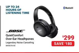 Visions Electronics Bose QuietComfort Over-Ear Headhpones offer
