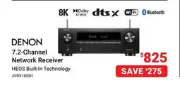 Visions Electronics Denon 7.2-Channel Network Receiver offer